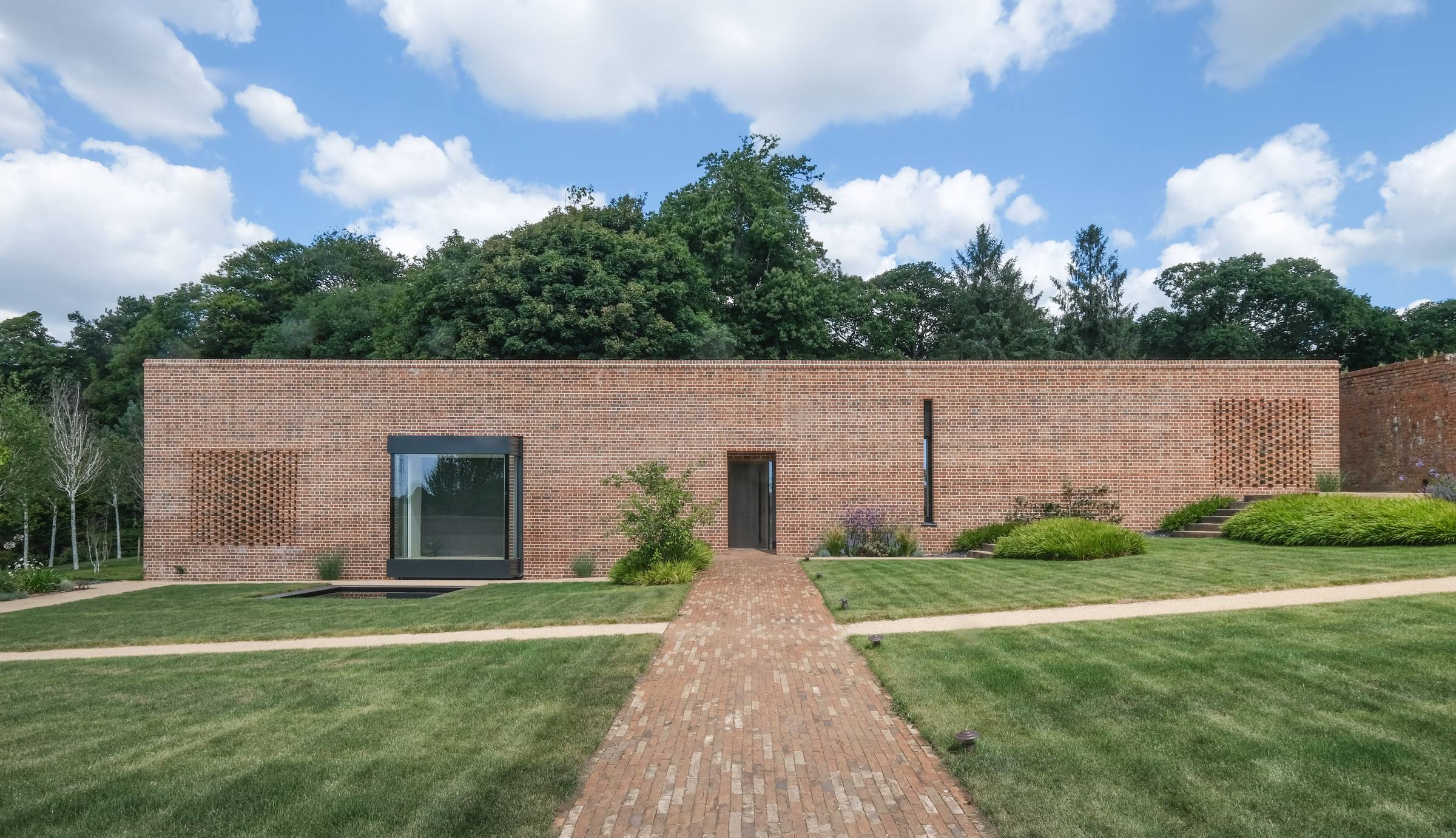 The Walled Garden, a Passivhaus-certified self-build home in Devon built with a 4Wall SIP structural shell