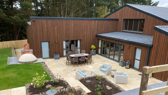 Umberleigh, a barn transformed into a turnkey self-build home in Devon, built in 4Wall